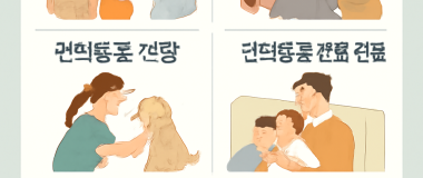 네 명확한 도시 거리 풍경, 현대적인 고층 빌딩들, 맑은 하늘과 밝은 햇빛이 비치는 모습